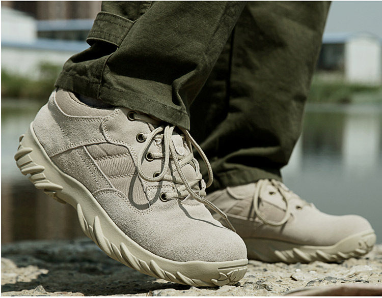 Bottes militaires pour homme - porter - Ref 1402527 Image 22