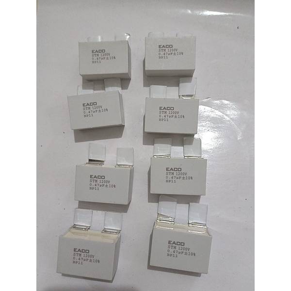 Negotiable Price Eaco Capacitor Stm 1200V 0.47Uf ±10% Negotiable Price Eaco Capacitor Stm 1200V 0.47Uf ±10%