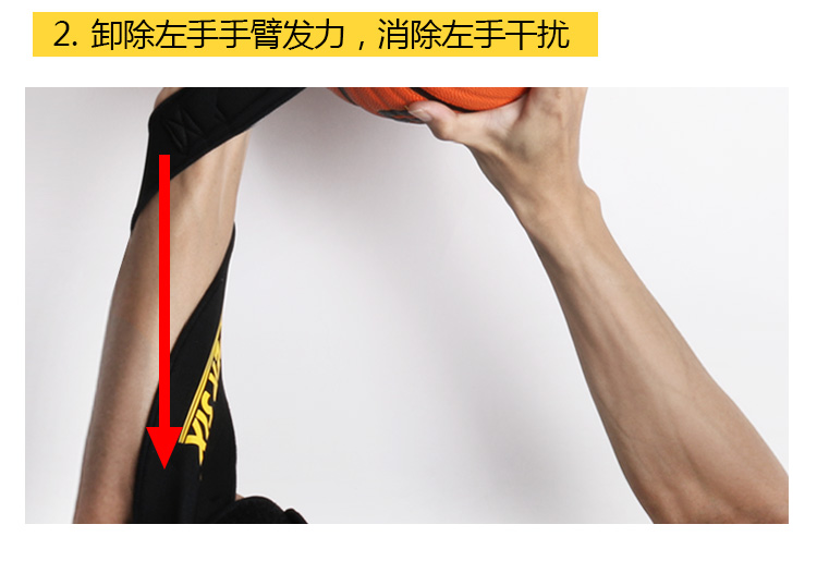 Bắn súng thẳng tay trái tư thế tay điều chỉnh bóng rổ thiết bị hỗ trợ đào tạo thiết bị huấn luyện đẩy trái bóng rổ da	
