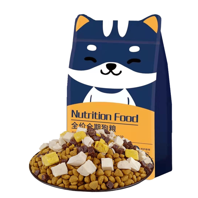 Crazy Puppy Dog Food Beef Double Combination Teddy Corgi Small Dog Special Adult Dog Puppy Little Blue Bag Official Authentic