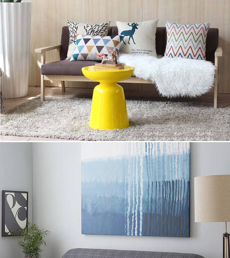 Nordic phía một vài góc một vài martini sofa bảng bên thời trang sáng tạo đồ nội thất tối giản của một vài tròn nhỏ phân bàn cà phê - Bàn trà bàn trà tròn đẹp