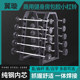 Commercial Gym Rubber-Coated Small Barbell Curved Bar Straight Bar Fixed Round Head Fixed Small Barbell Rack Personal Training Fitness Equipment