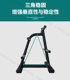 Commercial Gym Barbell Plate Rack Storage Rack Large Hole Small Hole Bell Plate Placement Rack Personal Training Fitness Equipment