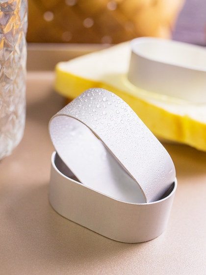 AiChef半熟芝士模具椭圆慕斯圈轻芝士蛋糕围边凤梨酥烘焙工具