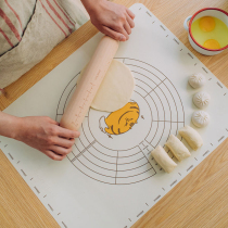 Tree orange cat silicone gel cushion knead flour food grade panel Home thickened pasta to make buns and face plate
