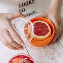 Tree can vegetable and fruit storage box kitchen sealed tank food grade plastic box small storage tank box transparent