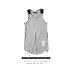 Xu hướng đường phố SQUD cũ phá cách hem đáy quần cotton màu rắn nam và nữ cơ sở vest dài - Áo vest cotton Áo vest cotton
