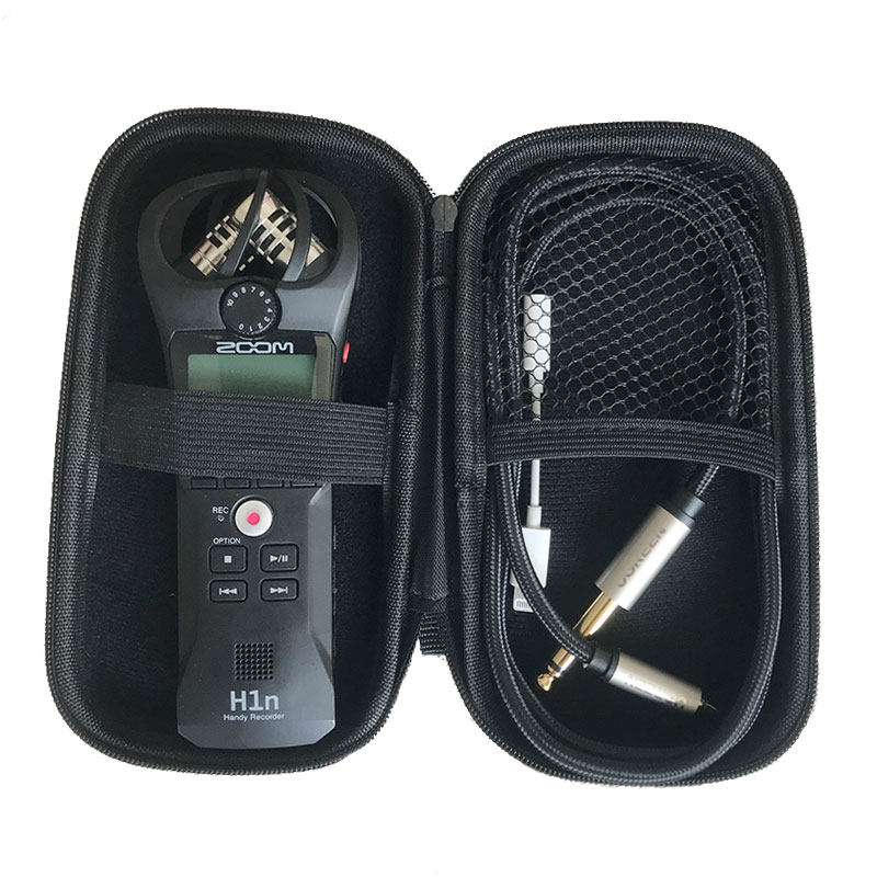 Applicable ZOOM H1n Contained Bag Portable Recorder HARD SHELL PROTECTION CASE USB MICROPHONE PICKUP PROTECTIVE SHEATH