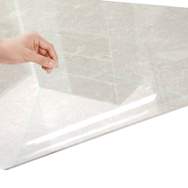(No odor) Edged kitchen countertop protective film mat marble stone stove anti-penetration anti-oil scratch film