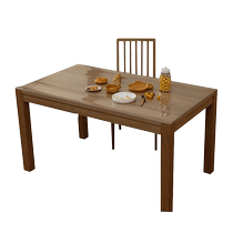 (Export grade) transparent tablecloth waterproof and oil-proof no-wash insulation mat high temperature resistant crystal plate dining table coffee table mat UT