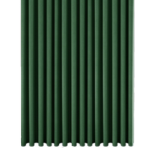 Curtains 2024 new style small fresh cardamom green sun protection and heat insulation curtains bay window balcony living room bedroom sunshade