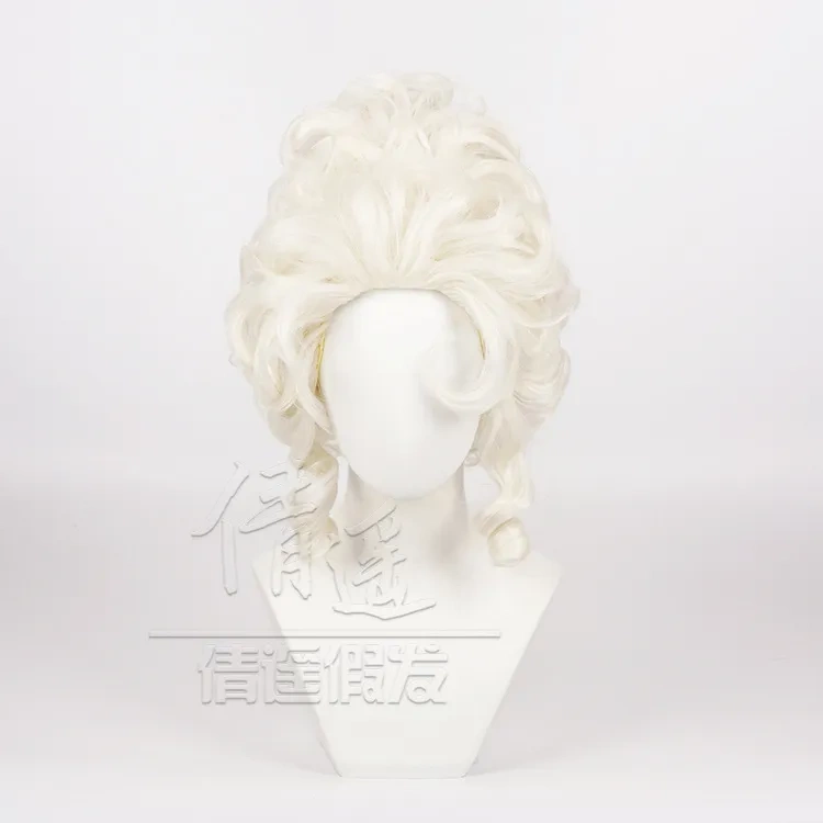 Fluffy Curly Hair Noble Queen Queen Regent Court Masquerade Cosplay Wig In-Stock High-Volume Long Curly Wig Fluffy Curly Hair Noble Queen Queen Regent Court Masquerade Cosplay Wig In-Stock High-Volume Long Curly Wig
