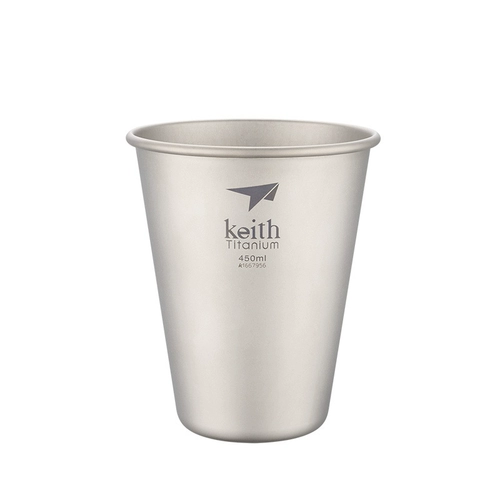 Кейт Кайси открытый титановый вин вин пивной чашка водяной чашка дикая чашка дикая ошибка чашка чистая титановая чашка