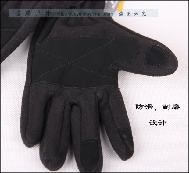 Đường núi Đi bộ leo núi ngoài trời Găng tay lông cừu Găng tay chống gió ấm chống trượt M48 hiệu quả - Găng tay bao tay chống nắng