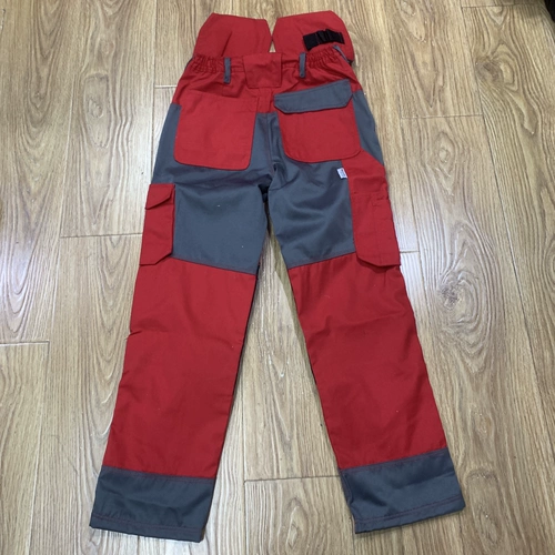 Красные износостойкие осенние штаны для работы