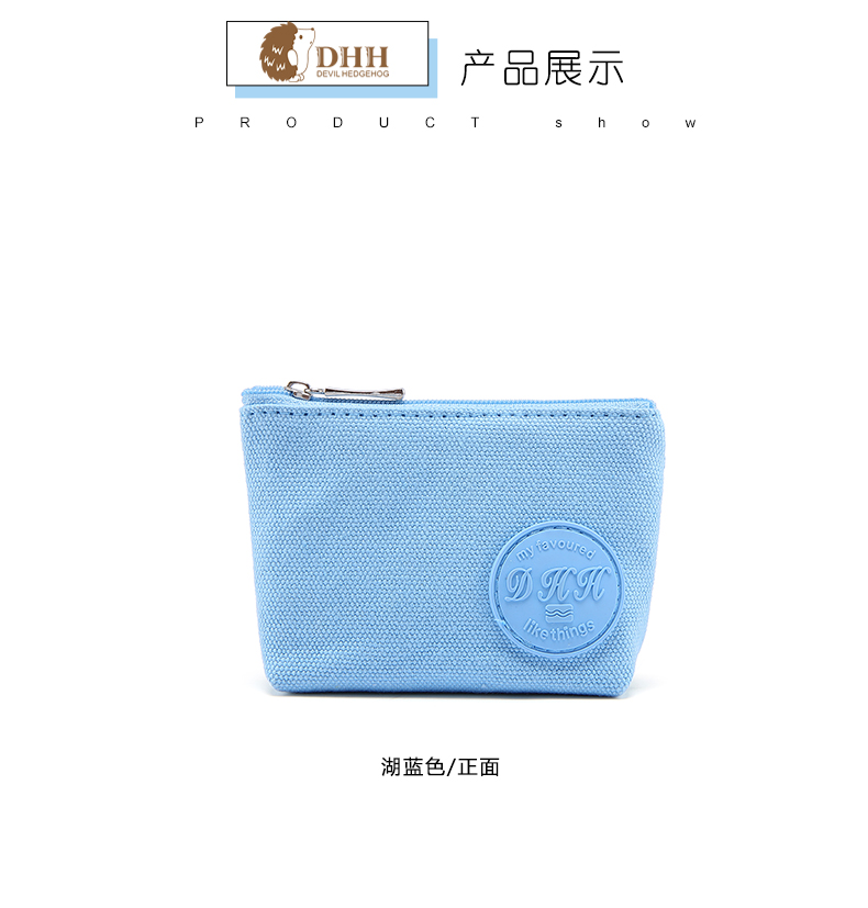 Đồng xu nữ ví mini dễ thương Hàn Quốc túi vải vải túi nhỏ sinh viên đồng xu túi - Ví tiền ví nữ mini