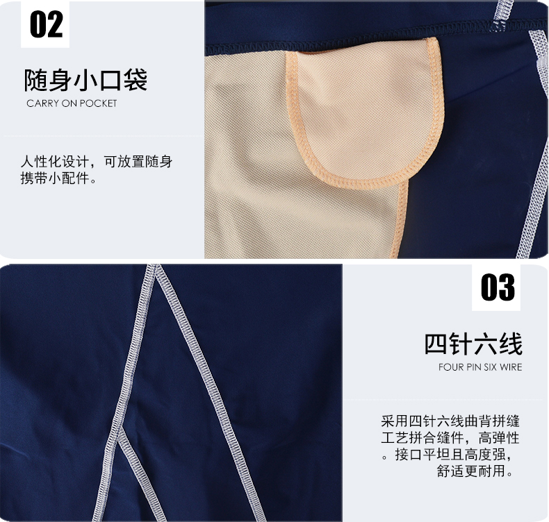 Quần bơi nam Anh 5 điểm nhanh khô nhanh quần bơi kích thước thể thao phẳng góc giả da cá mập chuyên nghiệp đồ bơi người lớn quần bơi speedo nam
