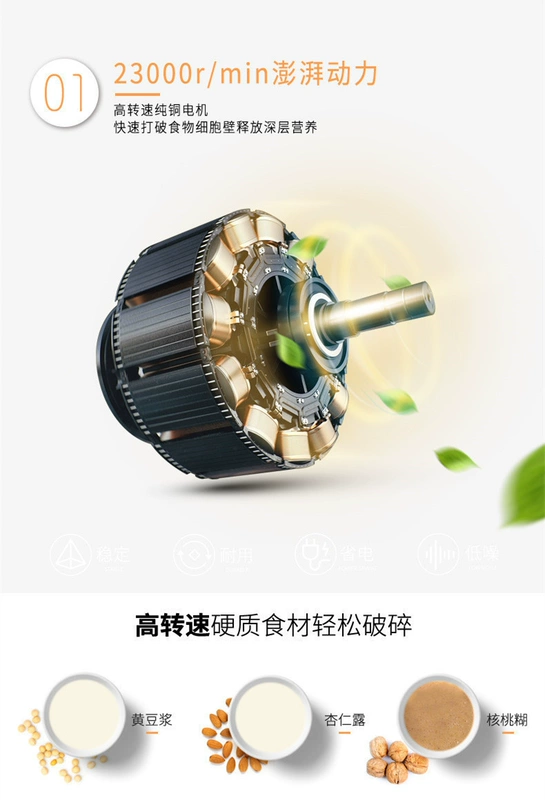 Huixiangyuan hộ gia đình hạt đậu nành máy sữa đậu gạo em bé ép nước trái cây miễn phí bộ lọc tự động đa chức năng khung sưởi - Sữa đậu nành Maker