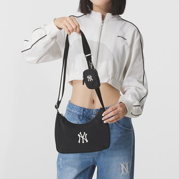 Lucky leaf|mlb shoulder bag men's bag women's bag crossbody bag authentic new casual sports bag black armpit bag