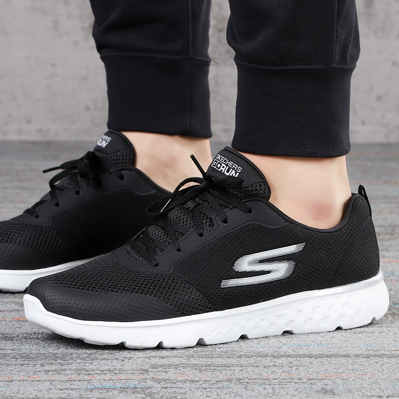 Skechers Giày nam Skechers 2020 giày thể thao cổ điển mới có đệm chống mài mòn giày thông thường thoáng khí 661013 - Dép / giày thường