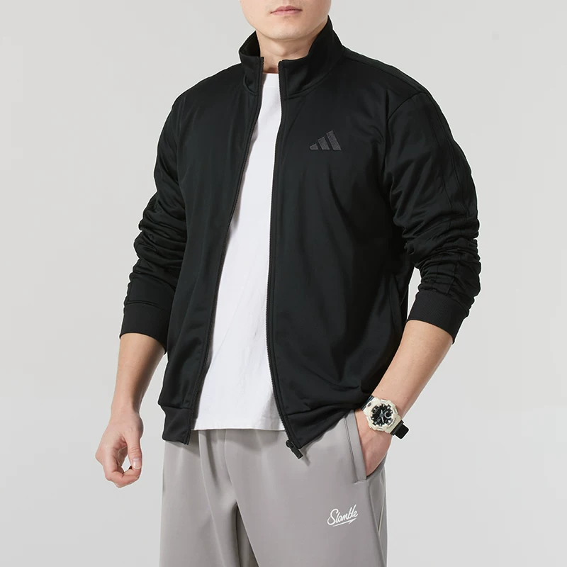 Осенняя теплая куртка с длинным рукавом Adidas, спортивная форма для отдыха