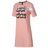 Lá may mắn adidas neo Women 2018 hè mới thể thao áo dài thoáng khí DM2032 - Trang phục thể thao quần thể thao adidas nữ