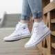 Converse Giày nam Converse Giày nữ cổ điển Những đôi giày cổ điển Chang Khánh Kiểu giày vải cao 101010 W1 shop giày thể thao nam