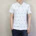 Lá may mắn Adidas nam mùa hè mới giản dị thể thao thoáng khí thoải mái áo polo ngắn tay CF1678 H2 áo polo aremi Áo polo thể thao