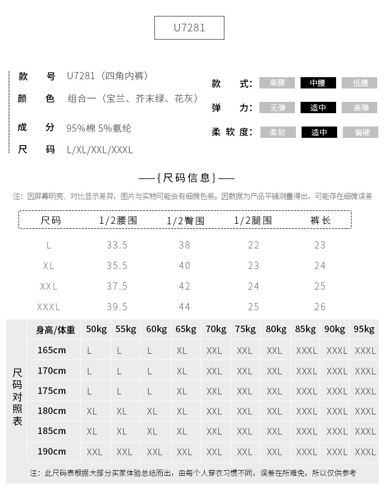 Fenton Đồ lót nam Quần boxer nam Tide phiên bản Hàn Quốc Cá tính Cotton Quần cotton thoáng khí Quần Boxer quần lót đẹp