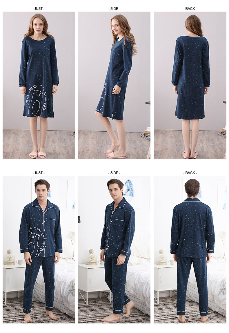 Pyjama mixte en Coton à manches longues - Ref 3004717 Image 14