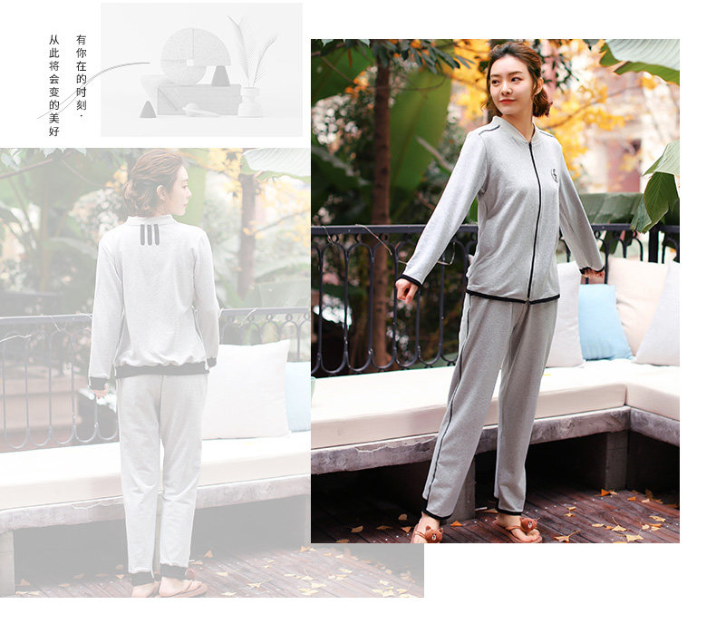 Pyjama mixte en Coton à manches longues - Ref 3004679 Image 11