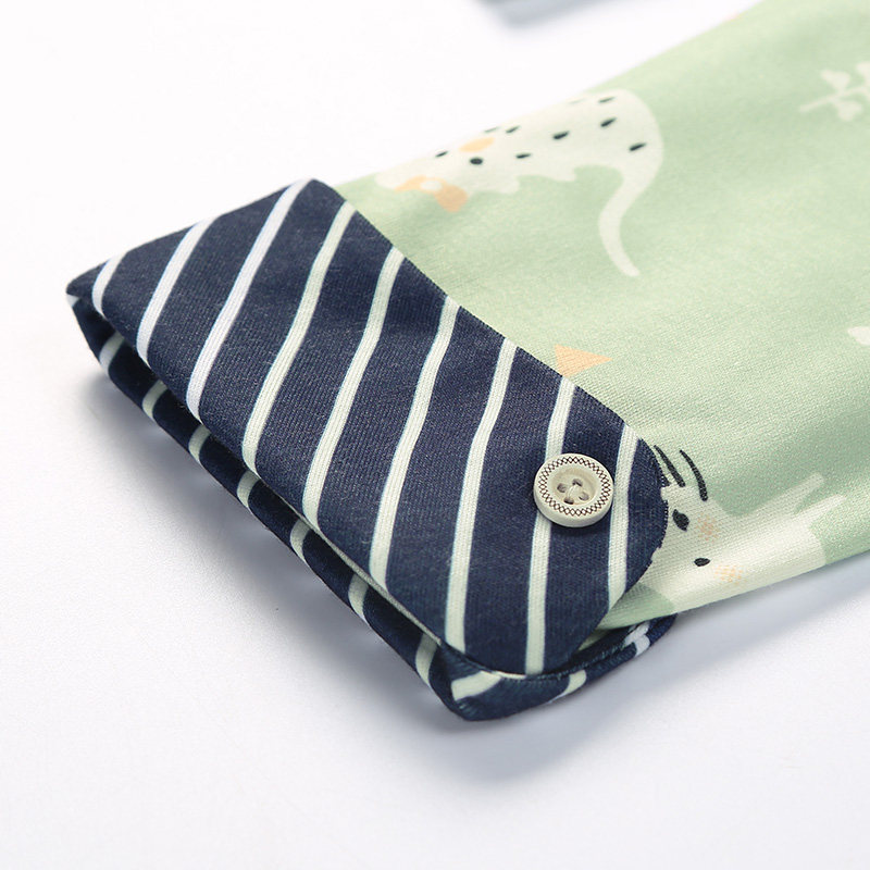 Pyjama mixte en Coton à manches longues - Ref 3004682 Image 4