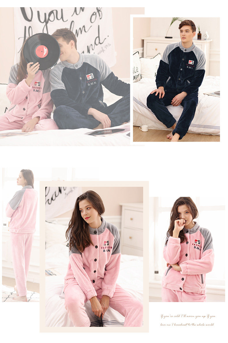 Pyjama mixte en Polyester Polyester  à manches longues - Ref 3004669 Image 13