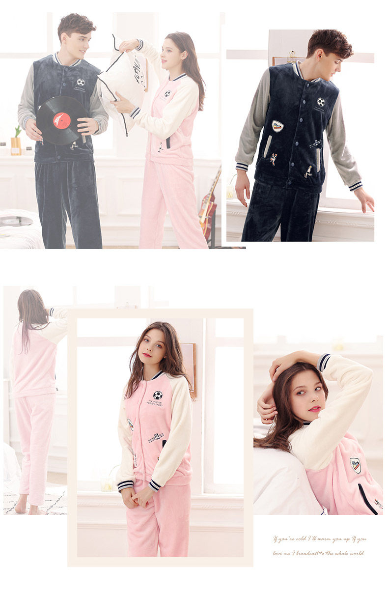 Pyjama mixte en Polyester Polyester  à manches longues - Ref 3004715 Image 13