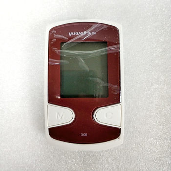 Yuyue blood glucose meter yuezhun ii type 306 home medical blood glucose tester single unit does not include test strips