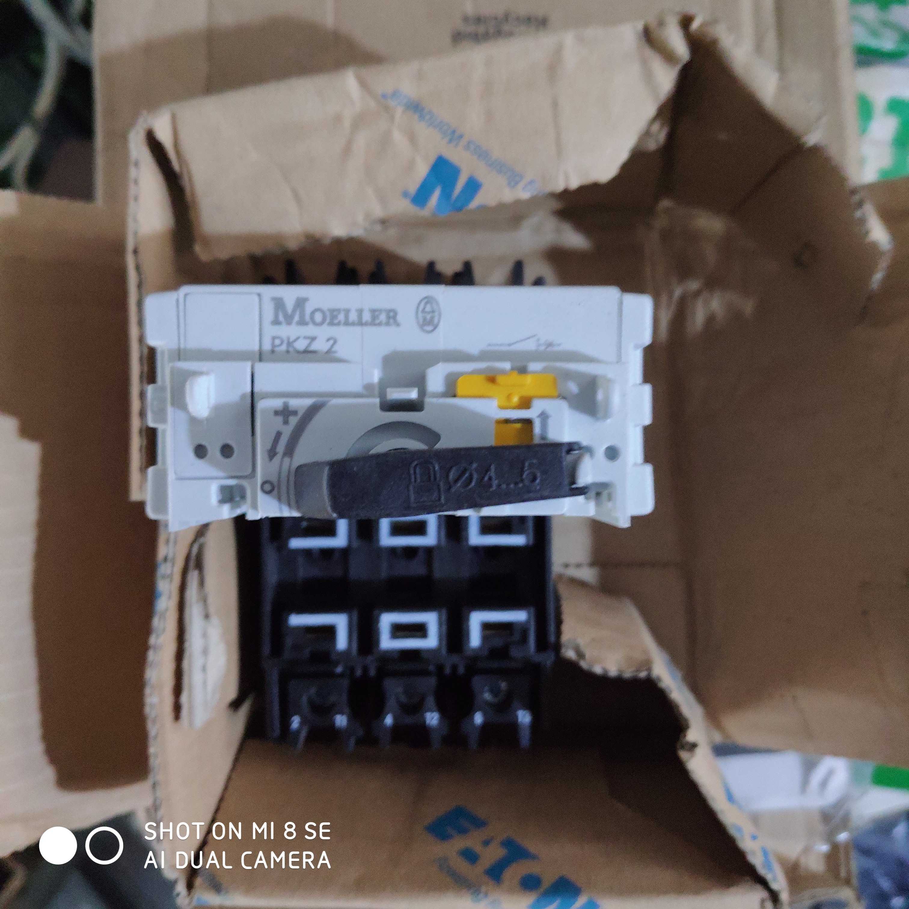Original Admiralty Muller MOELLER circuit breaker PKZ2 circuit breaker base specially equipped with ZM- -PKZ2