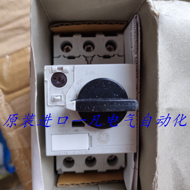 Original American General GE motor circuit breaker motor protector GPS1BHAK 6 3-10A spot bargaining