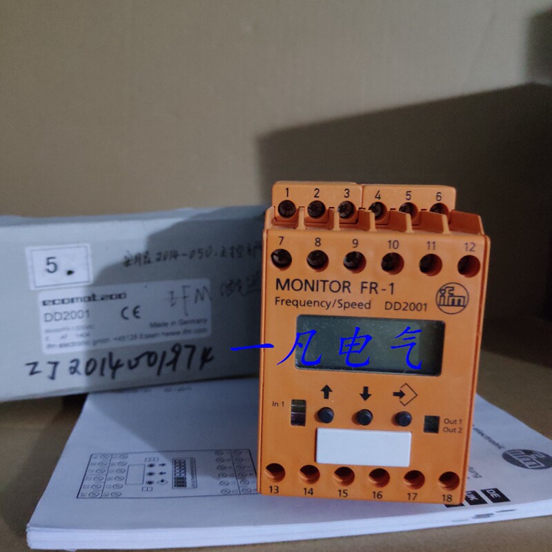 New original IFM ifm data speed monitor DD2001 MONITOR FR-1 spot bargaining