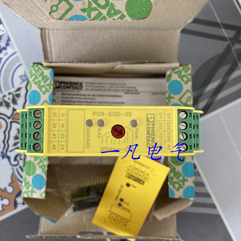 Original Loaded Phoenix Safety Relay PSR-SCP-24DC ESD 4X1 30 2981800 RFQ