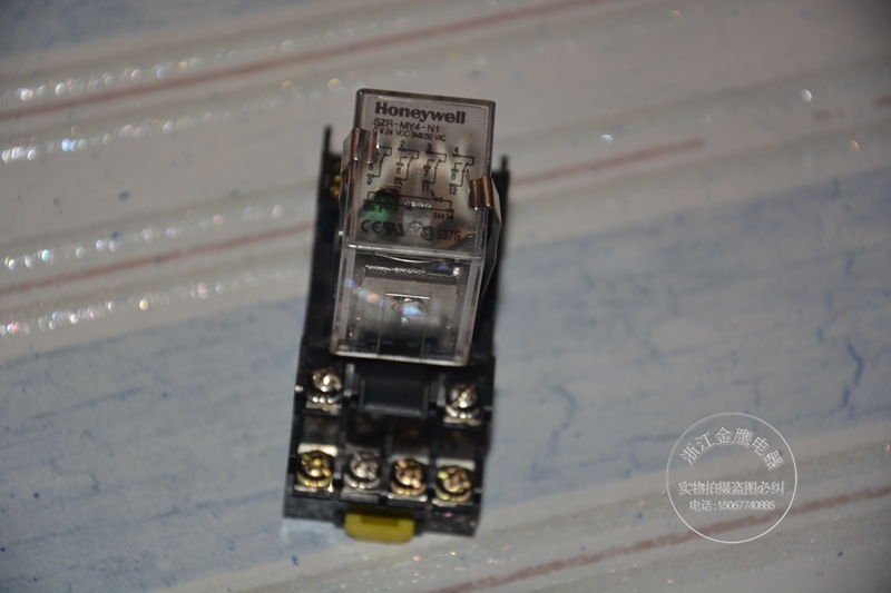 Original Honeywell relay SZR-MY4-N1 SZR-LY2-N1 with seat SZX-SMF-14N
