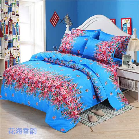 Chăn bông dày đơn mảnh lớn màu đỏ 200x230 mùa thu và mùa đông đôi chăn bông 220x240cm 	chăn phao siêu nhẹ everon	