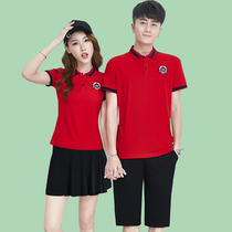 Sportswear set couple summer fitness running clothes two-piece womens short sleeve short skirt casual dress summer dress