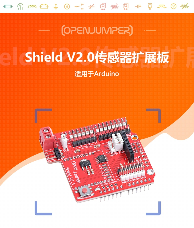 Bảng mở rộng cảm biến Bảng mở rộng XBEE chứa RS485 phù hợp với arduino uno r3