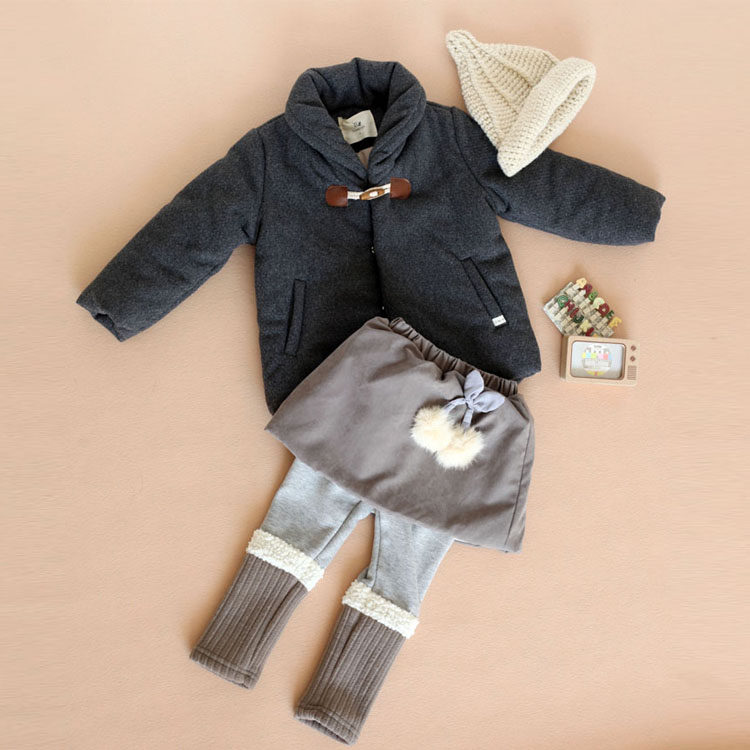 Manteau pour fille en laine - Ref 2161782 Image 6