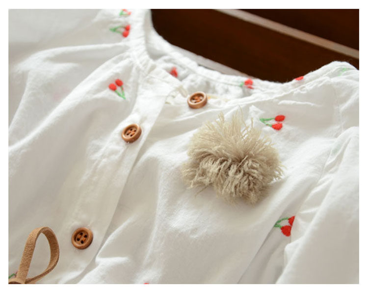 Chemise fille à manche longue - Ref 2086170 Image 12