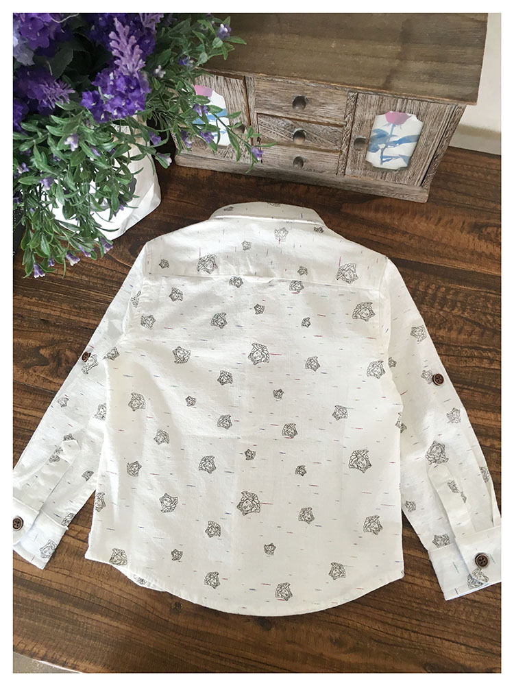 Chemise garcon à manche longue - Ref 2075831 Image 17