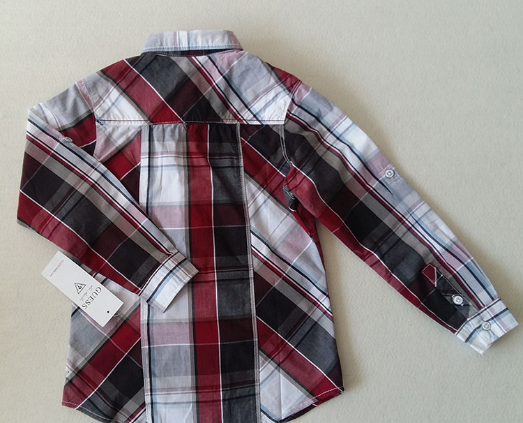 Chemise garcon à manche longue - Ref 2076550 Image 9