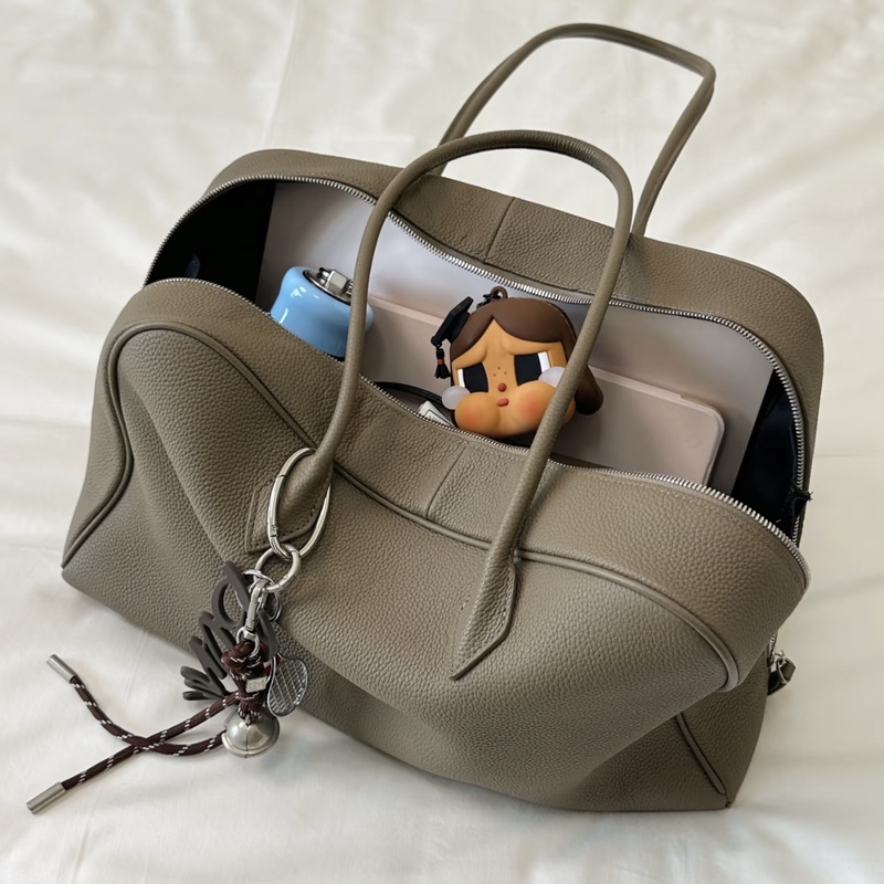 Simple and Versatile, High-End, Lazy and Relaxed, Large-Capacity, Unrestricted Soft Leather Armpit Tote Bag, Versatile Genuine Leather for Commuting