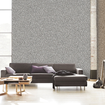 Retro LOFT Industrial style gray terrazzo wallpaper clothing store restaurant imitation sandstone gravel tooling wallpaper