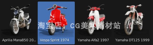 图片[11]-Blender插件Traffiq汽车飞机轮船绑定交通工具路牌3D模型预设库-cg男孩